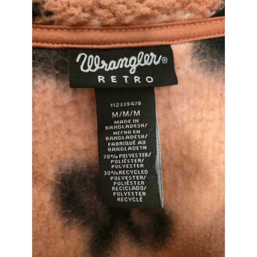 Wrangler Retro Sherpa 1/4 Zip Pull-Over Women's M - Picture 4 of 11